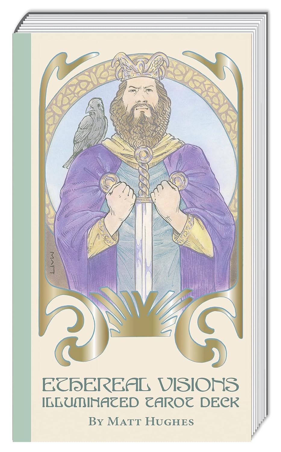 Ethereal Visions: An Illuminated Tarot Deck by Matt Hughes