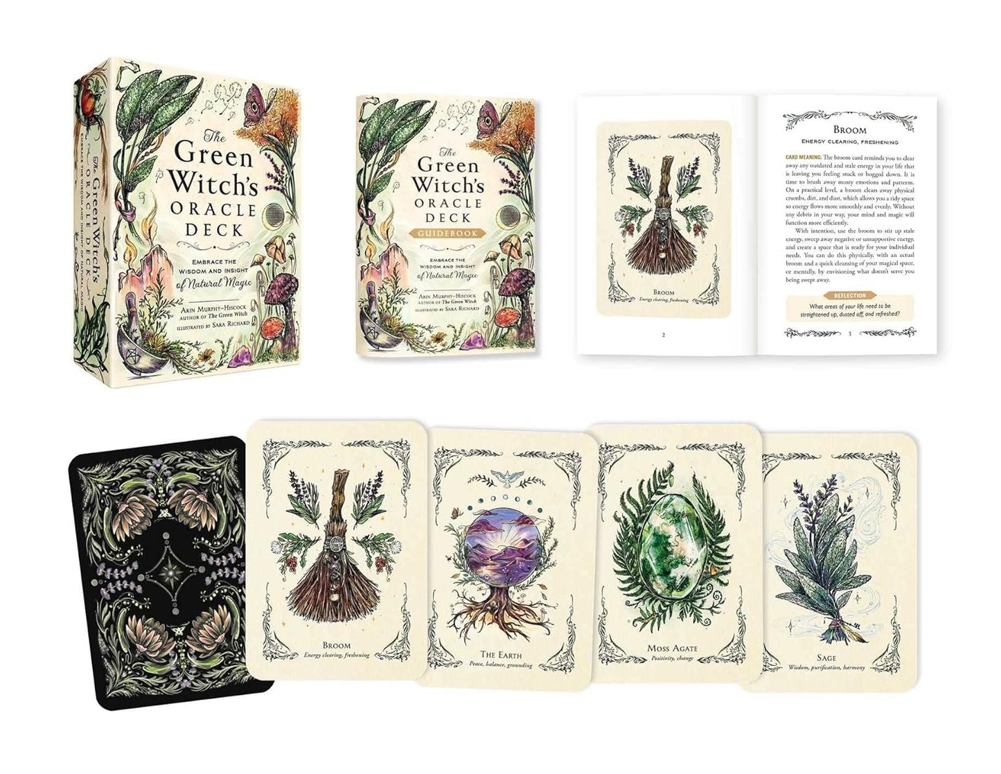 The Green Witch's Oracle Deck : Embrace the Wisdom and Insight of Natural Magic by Arin Murphy-Hiscock