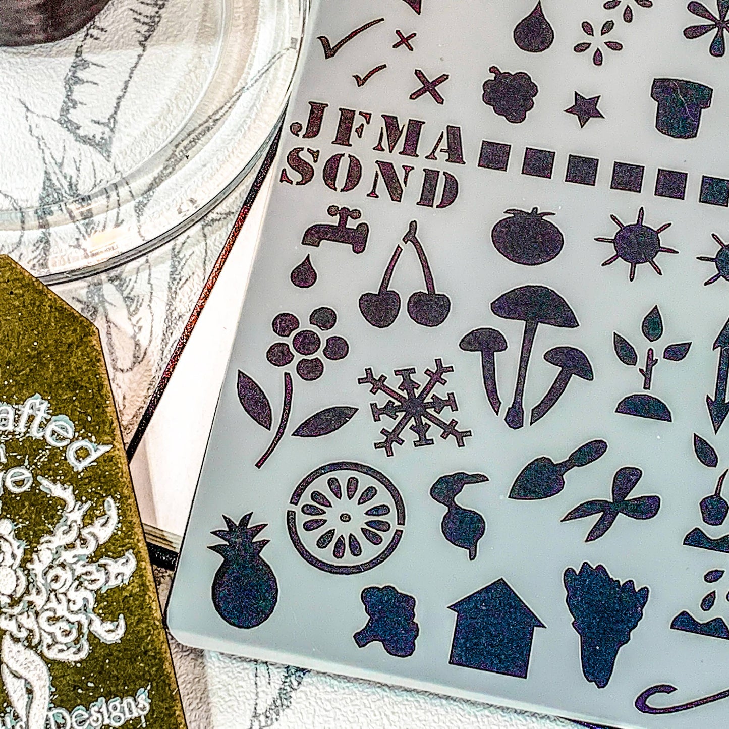 Garden Journal and Planting Stencil Kit
