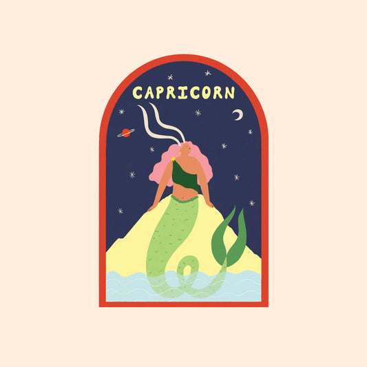 Capricorn Astrology Sticker