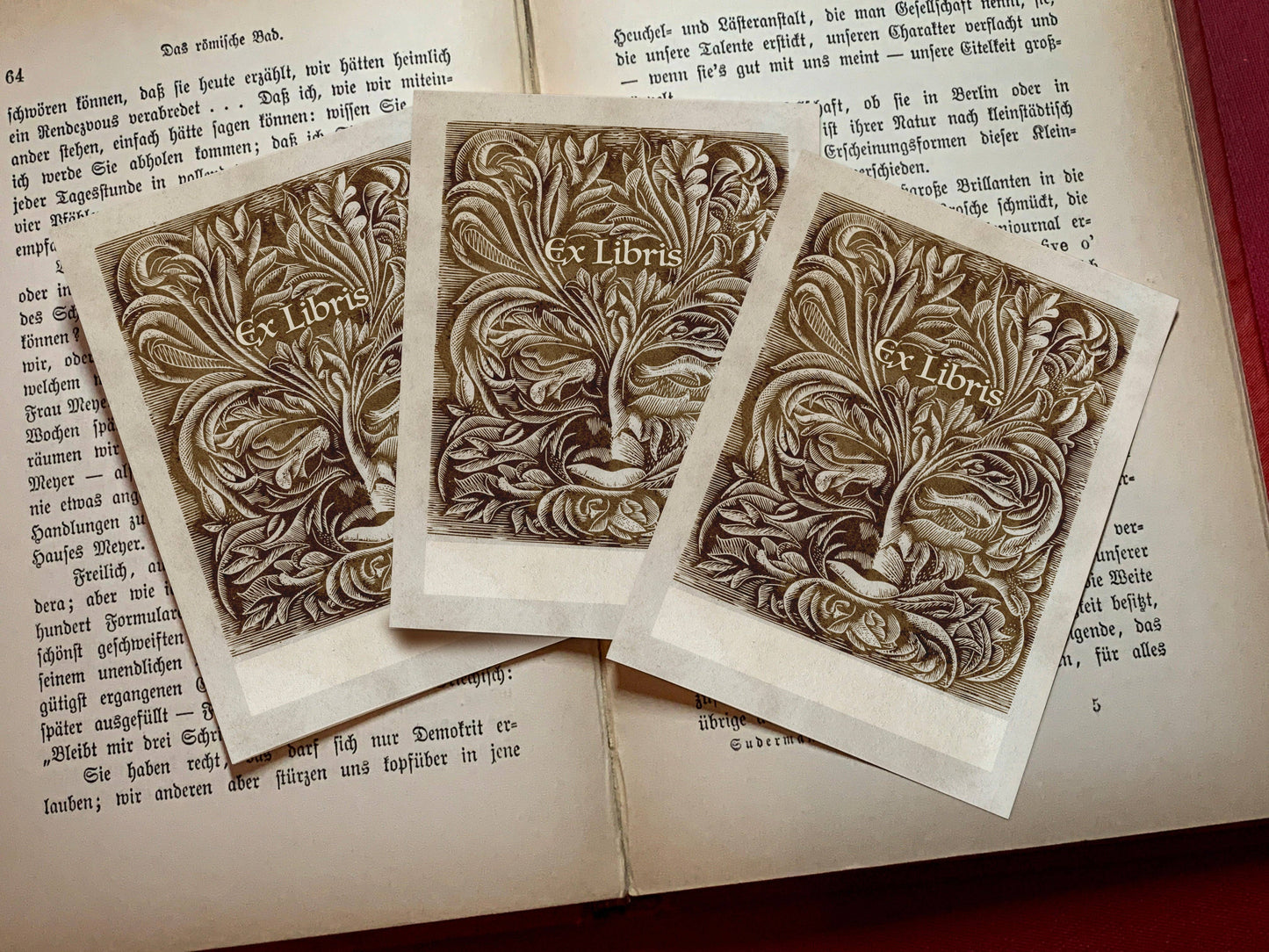 Green Man Bookplate