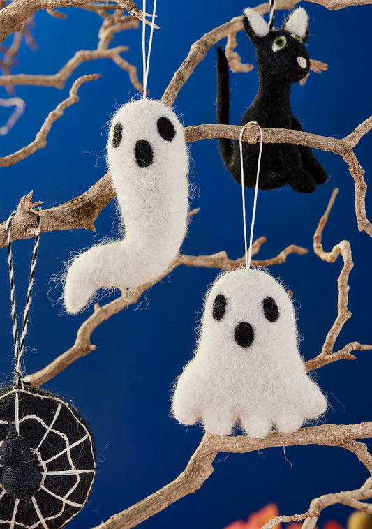 Ghost Felt Tree Decoration