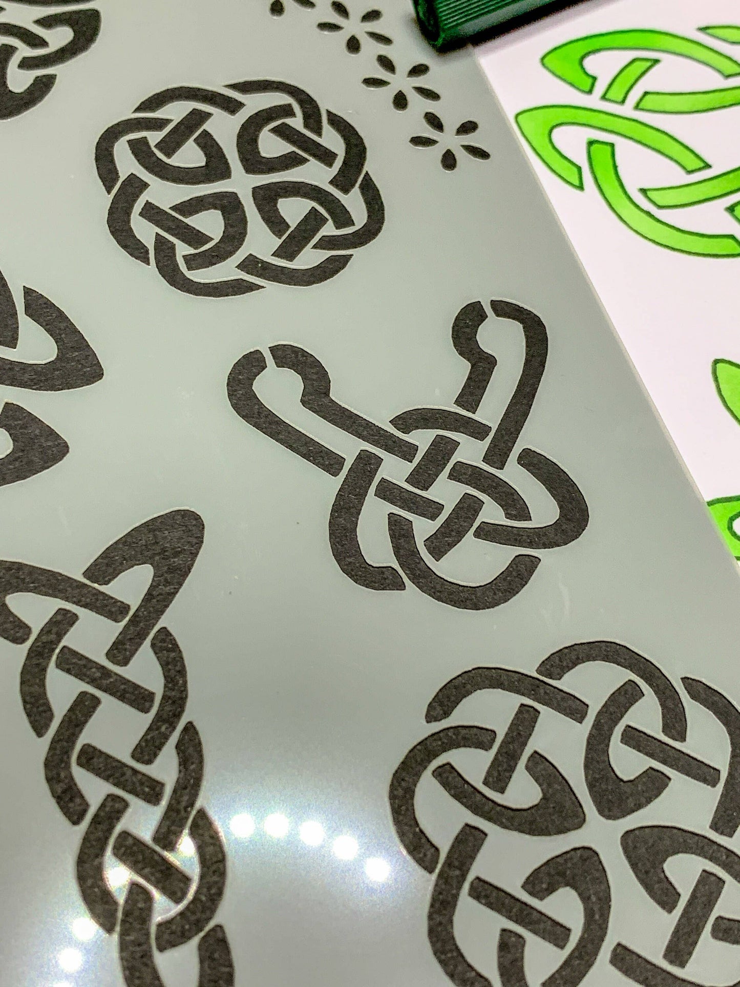 Celtic Viking Knots Stencil - Design 3