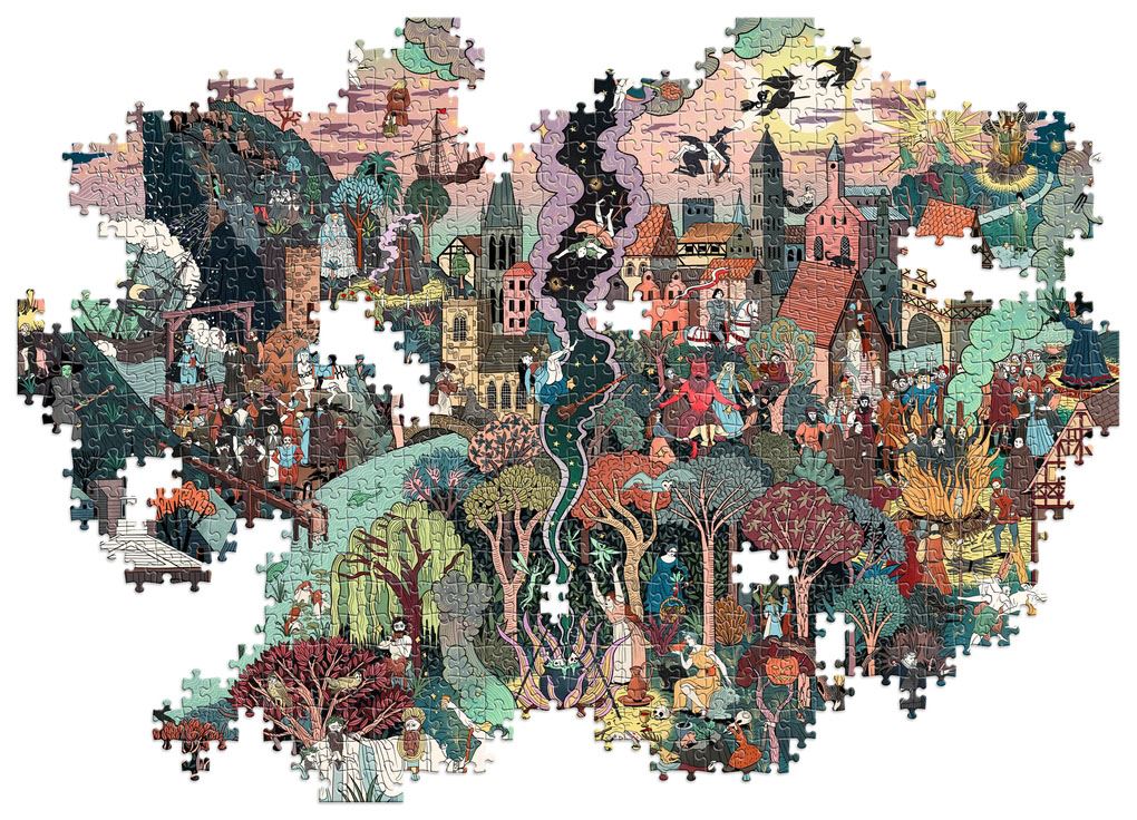 World of Witches 1000 Piece Puzzle