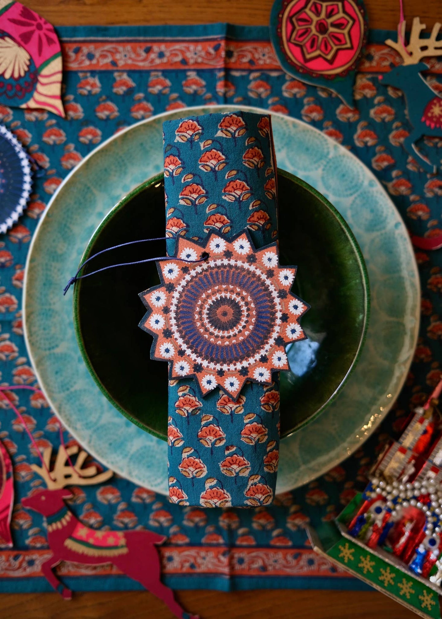 Stars Wooden Ornaments by East End Press