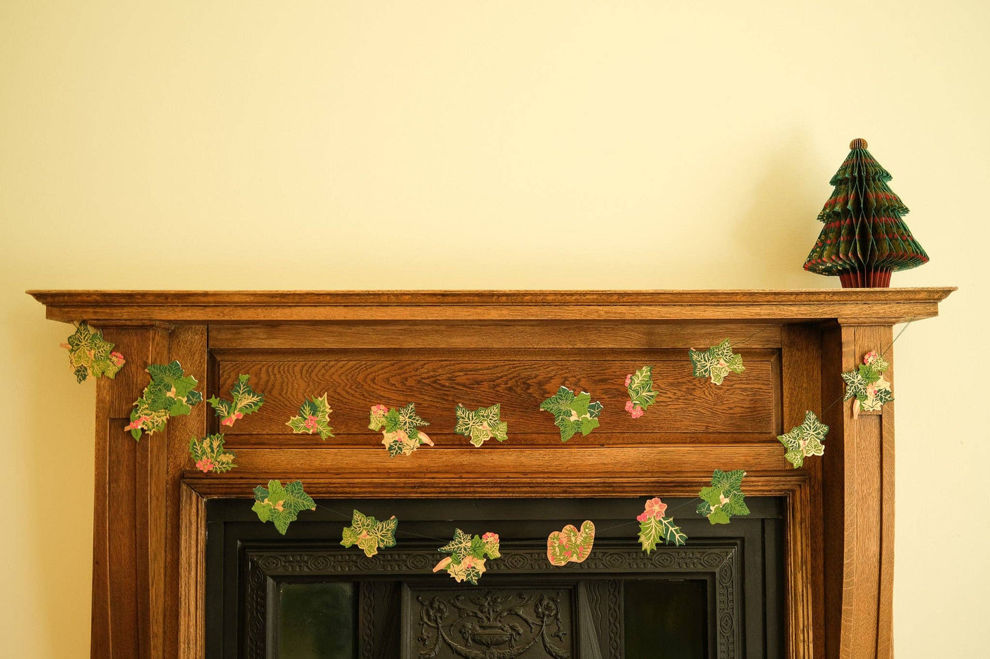 Holly and Ivy Sewn Garland