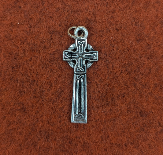 Pewter Celtic Cross Charm