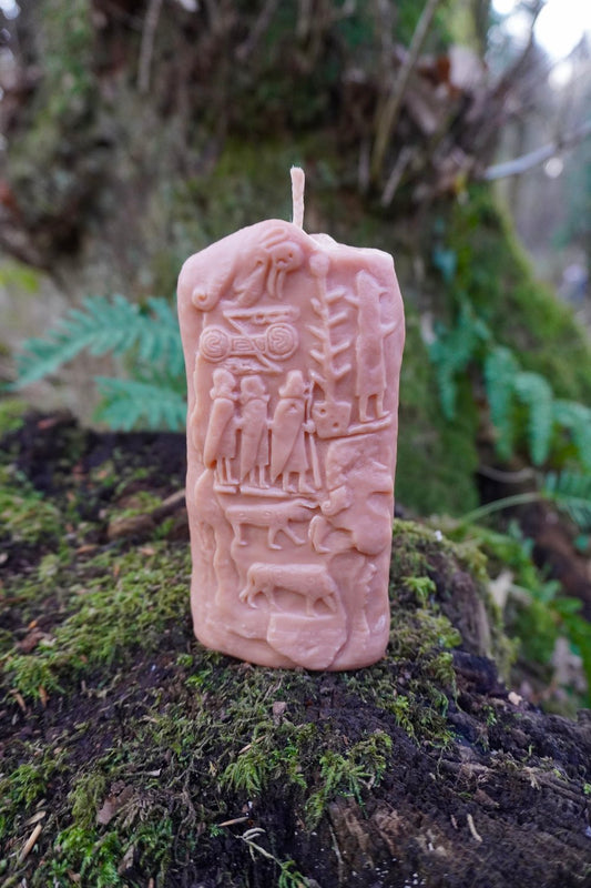 "Wee Eassie" Pictish Stone Candle