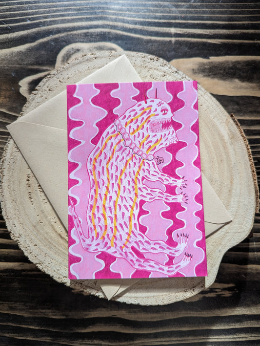 “Monster’ Greeting Card