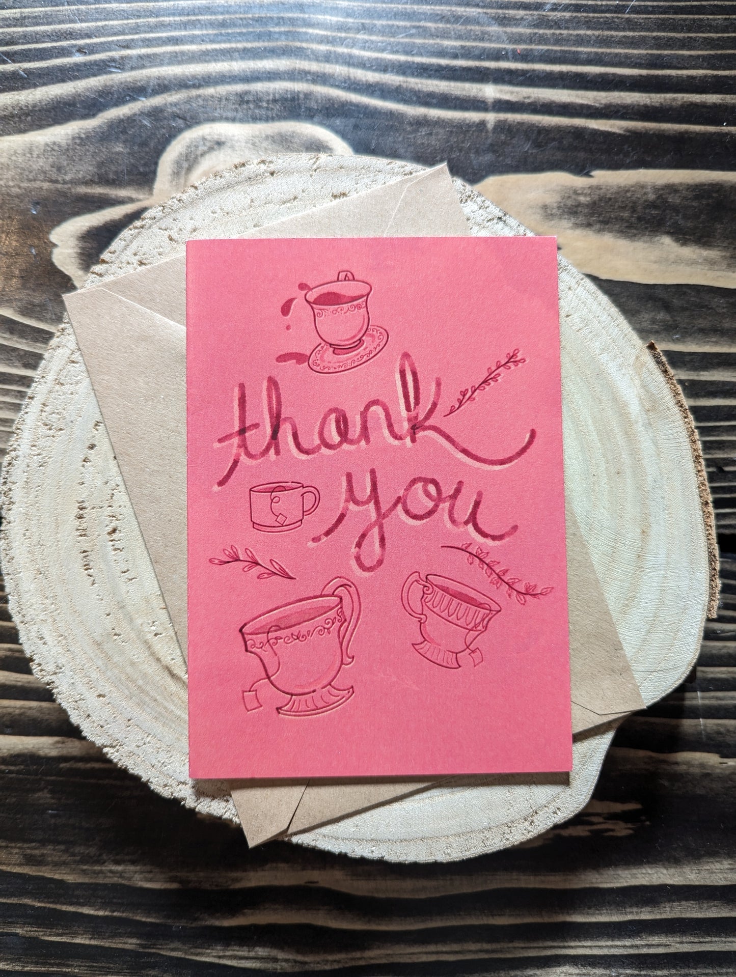 ‘Tea Thank You’ Greeting Card