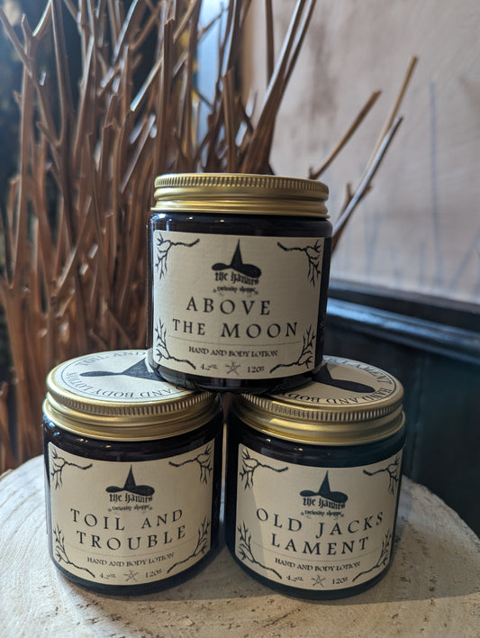 Hand and Body Lotion: The Haunts Curiosity Shoppe