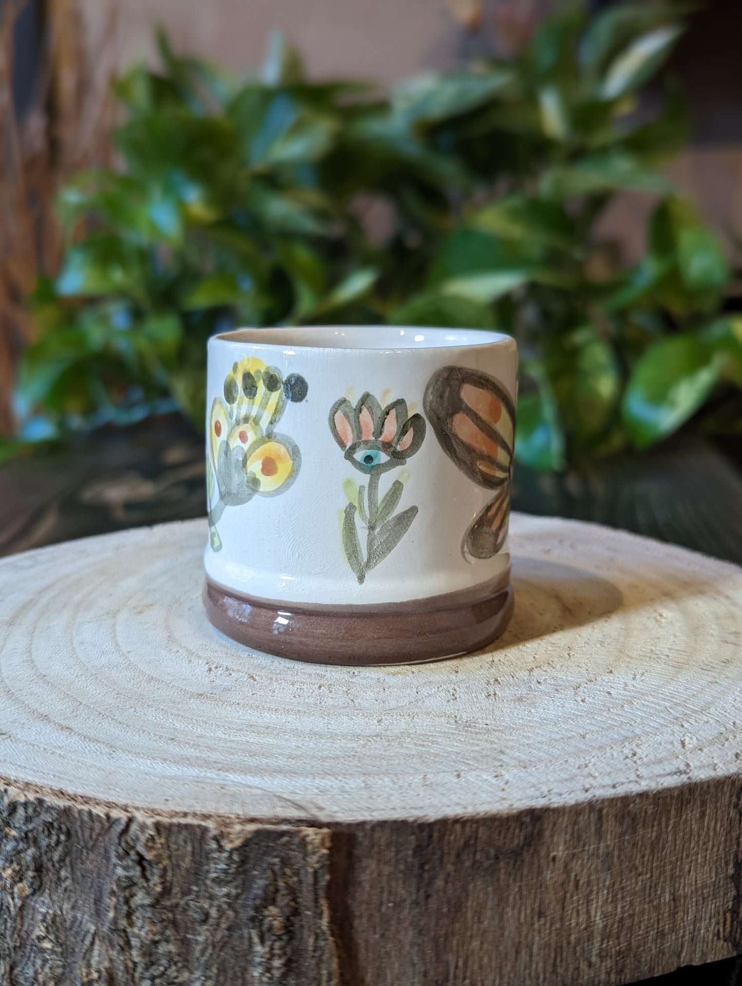 Butterfly Espresso Mug by Ciara Veronica Dunne