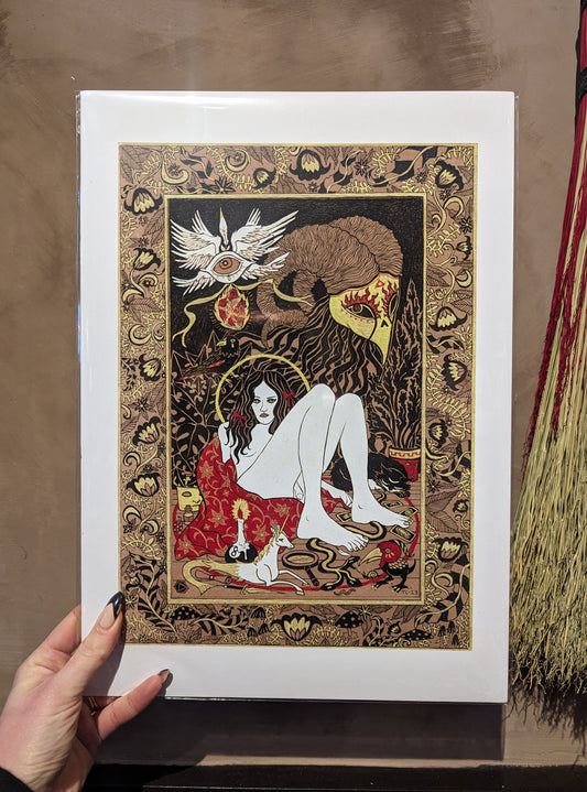 "Familiars" Print by Theo Cleary
