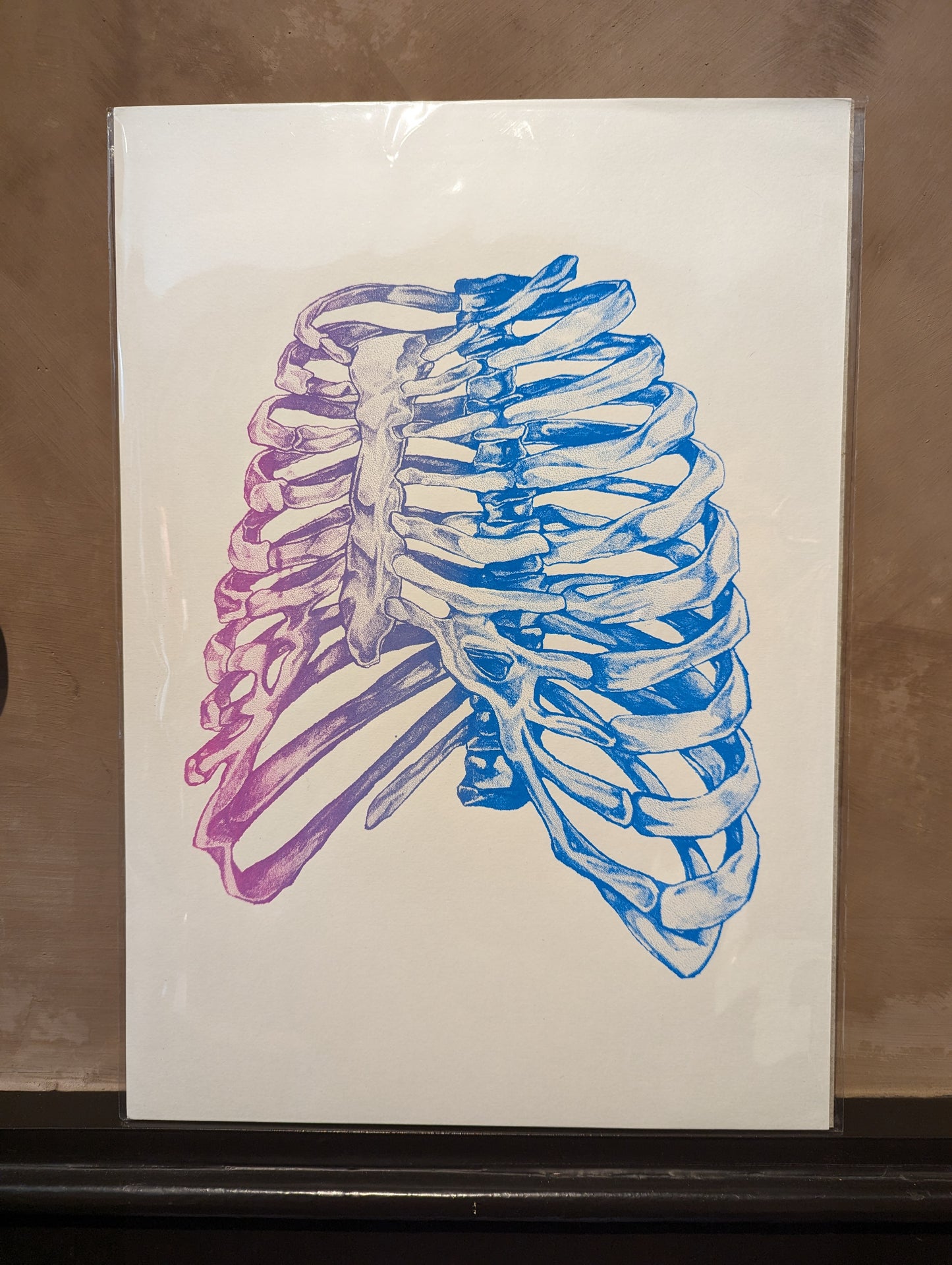 "Ribcage" Print by Abstract Art Student