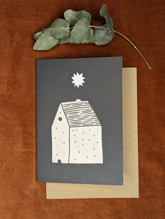 'Starry Night' New Home Card