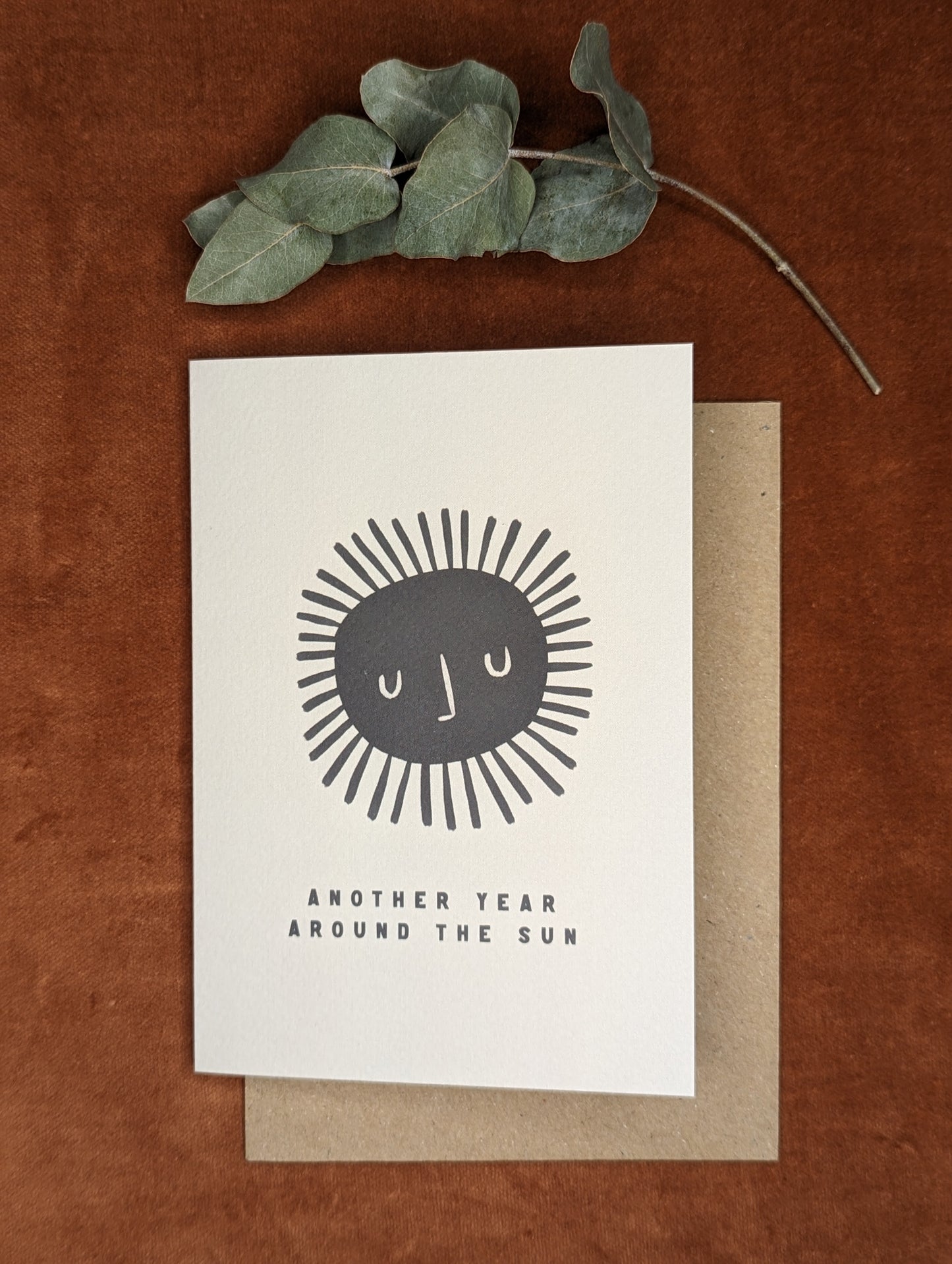 'Another Year Around The Sun' Birthday Card