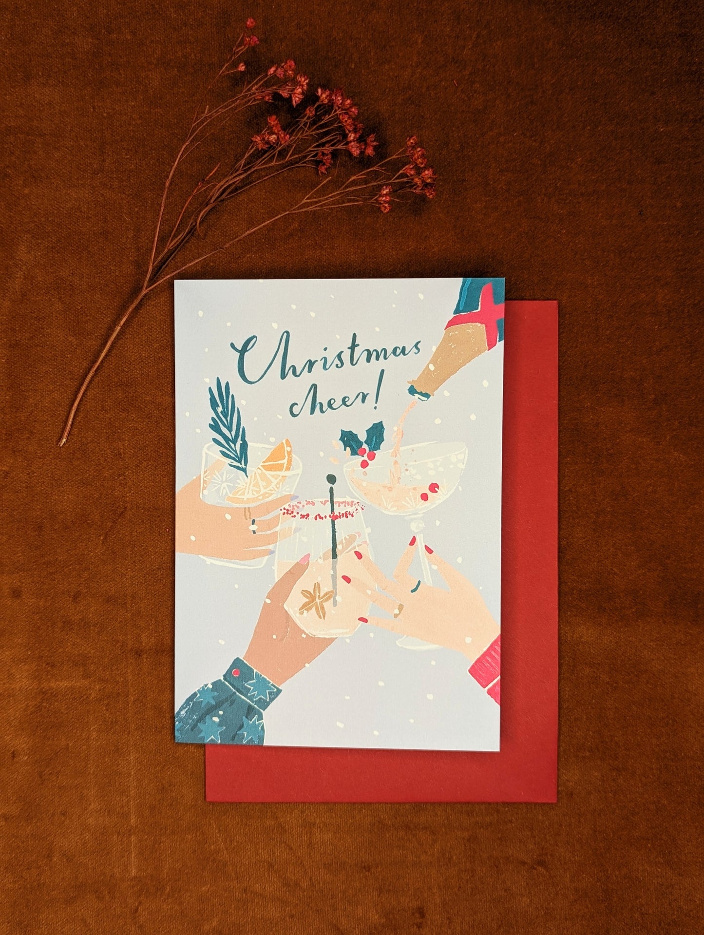 "Christmas Cheer" Greeting Card