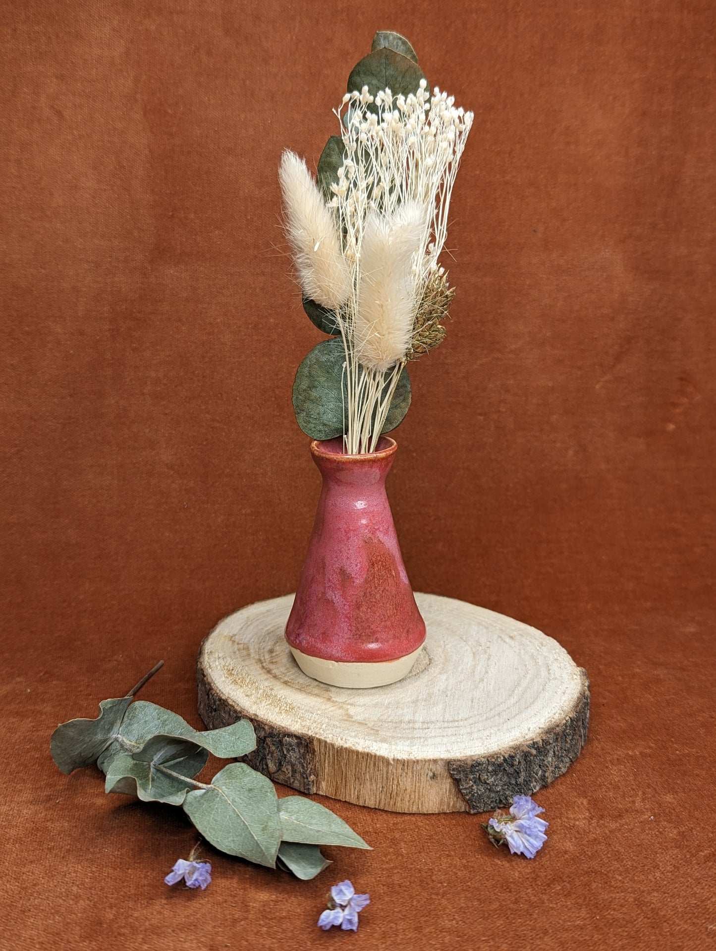 Mini Vase with Dried Flowers by Genuine Quirk