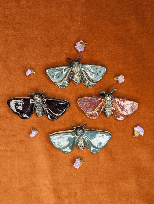 Small Wall Hanging Moths by Genuine Quirk