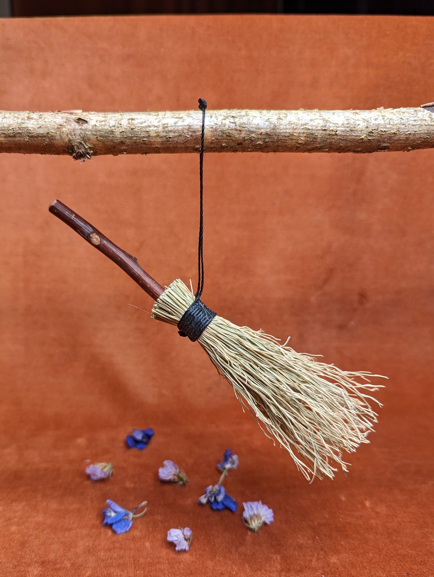 Mini Broom Ornament