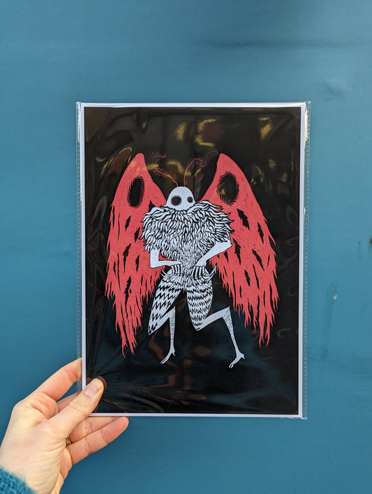 "Mothman" Print by Theo Cleary