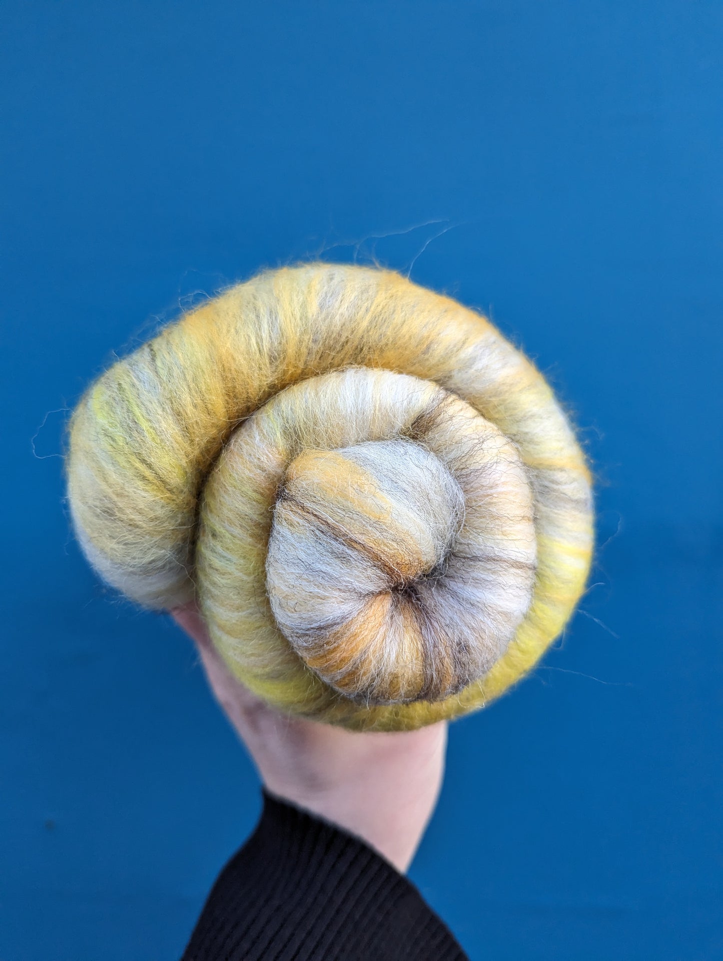 "Sunlover" Carded Wool Jumbo Batt - 100g