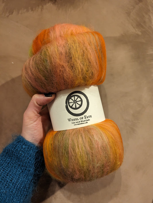 “Orla" Carded Wool Jumbo Batt - 100g
