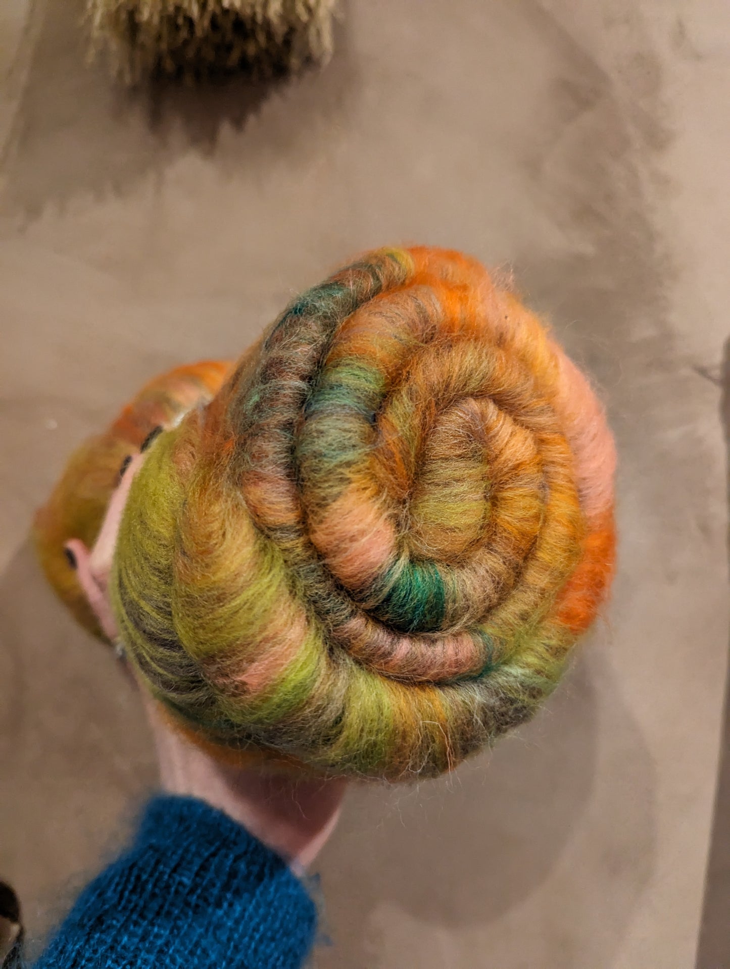 “Orla" Carded Wool Jumbo Batt - 100g