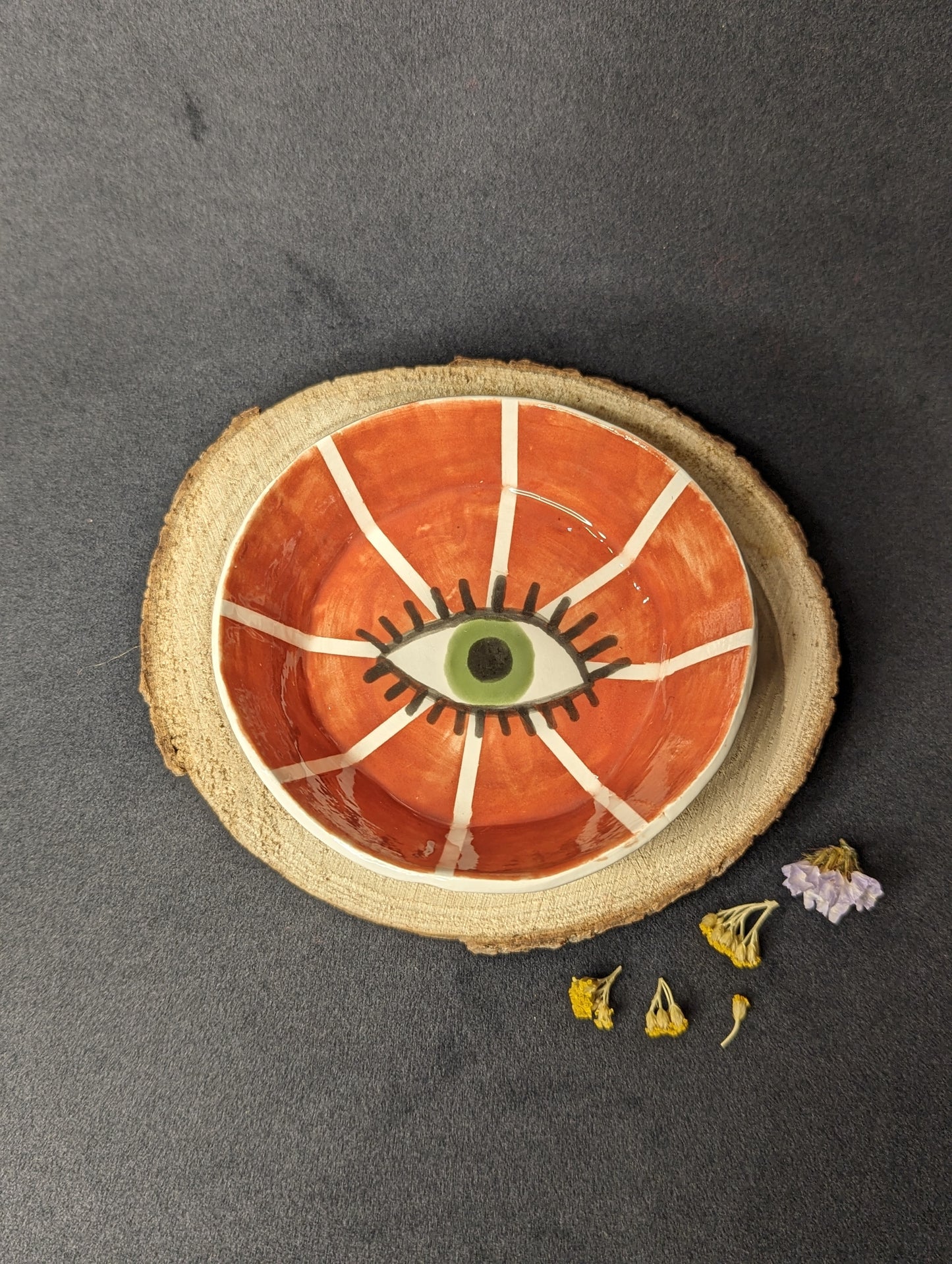 Deco Eye Dish by Ciara Veronica Dunne