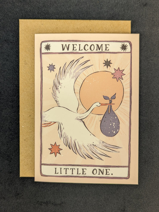 ‘Welcome Little One’ Greeting Card