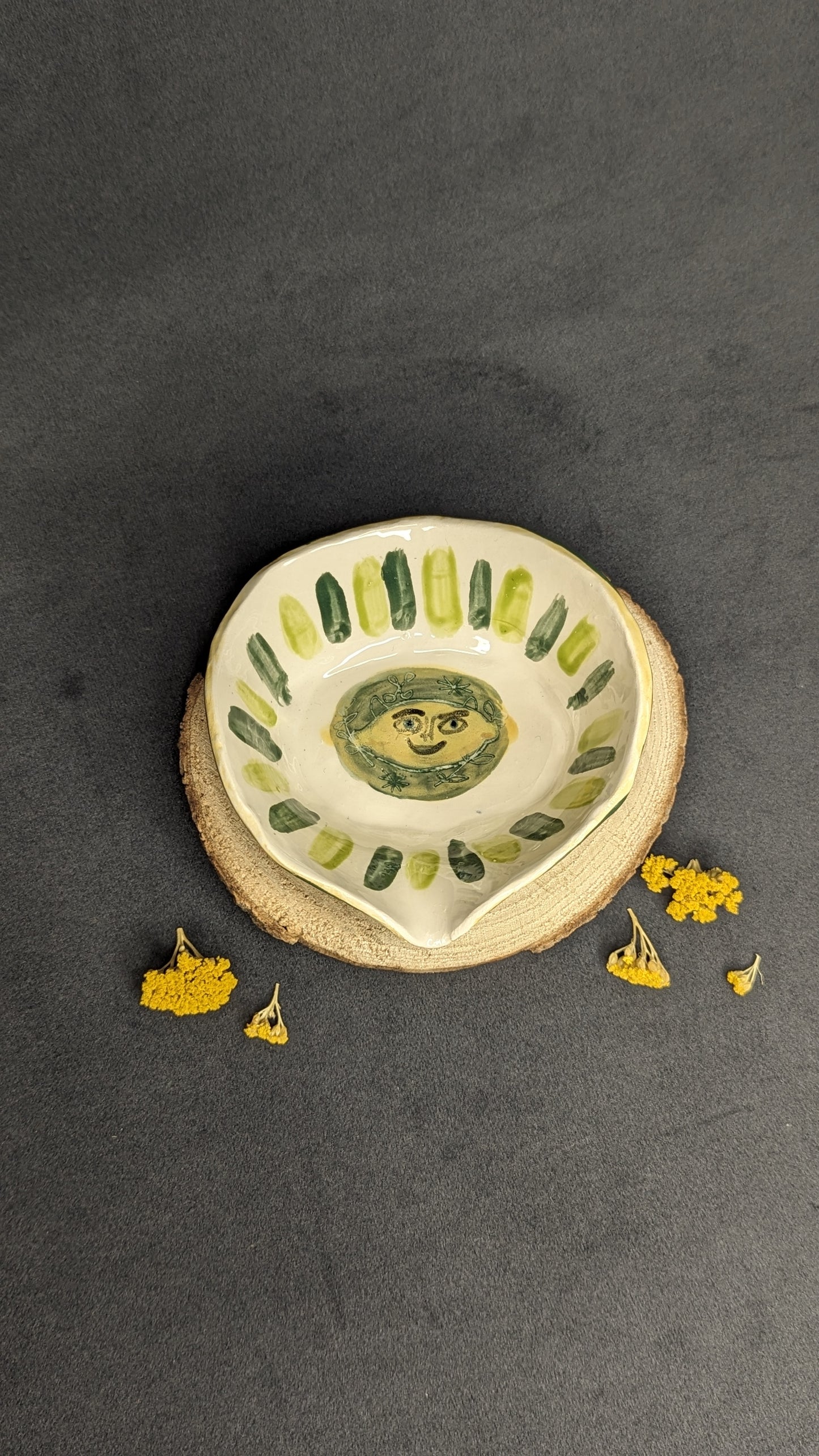 Ceramic Lemon Spoon Rest