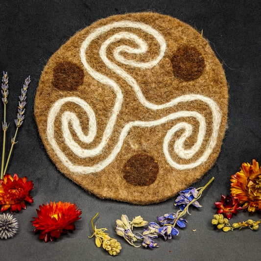 Large Triskele Patches by Wild Felt