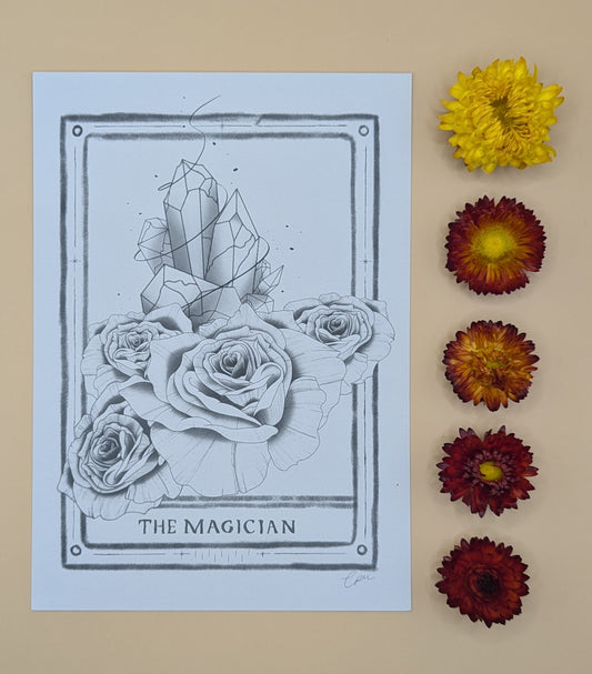'The Magician' Print by Lush Paige
