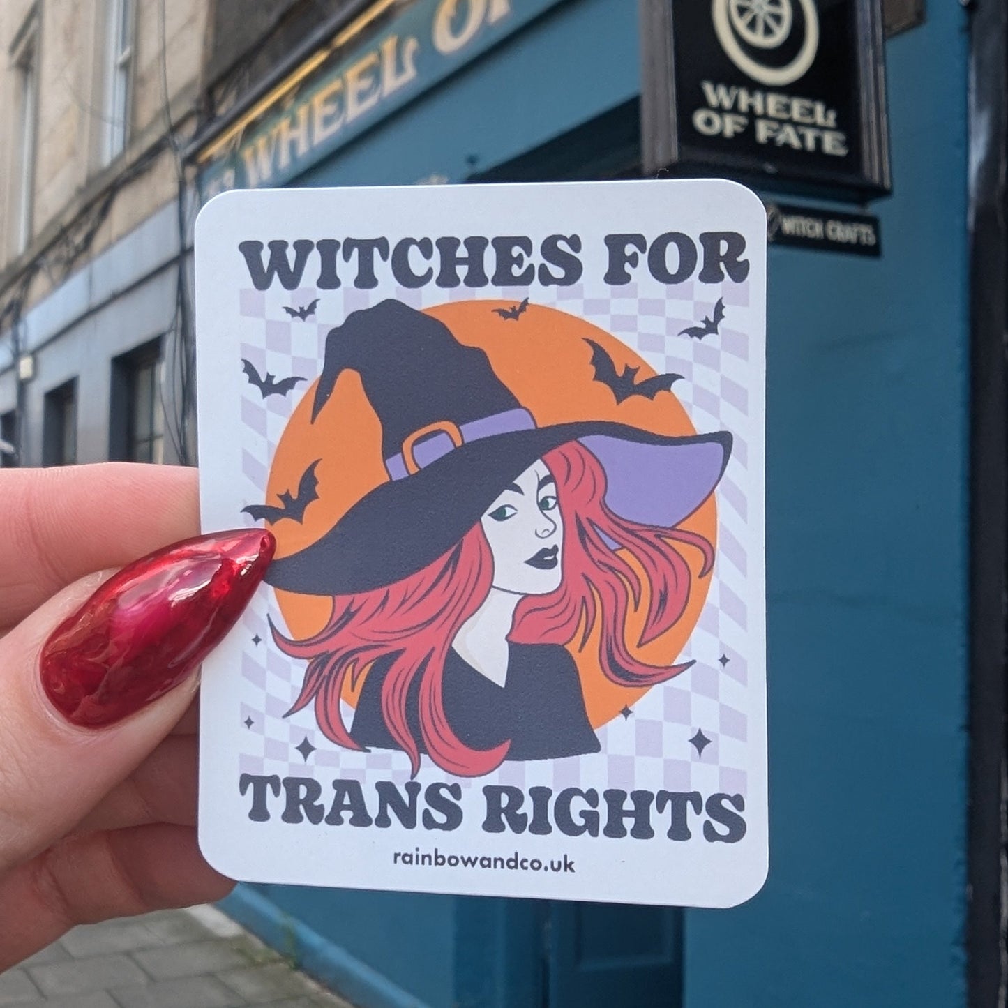 "Witches for Trans Rights" Sticker