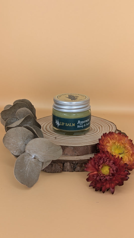 Lip Balm: Refreshing Peppermint, Hemp & Jojoba