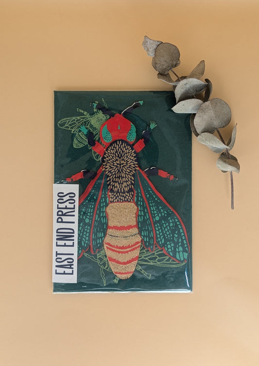 Wasp Greeting Card