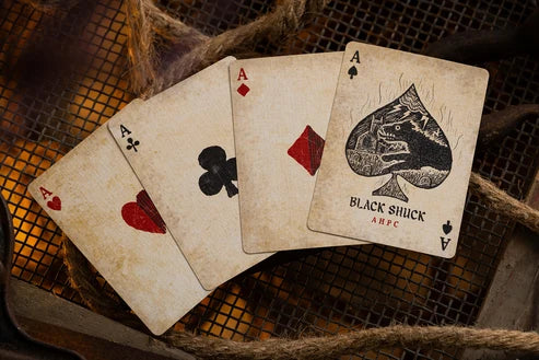 Black Shuck Cryptids Playing Cards by AH Playing cards