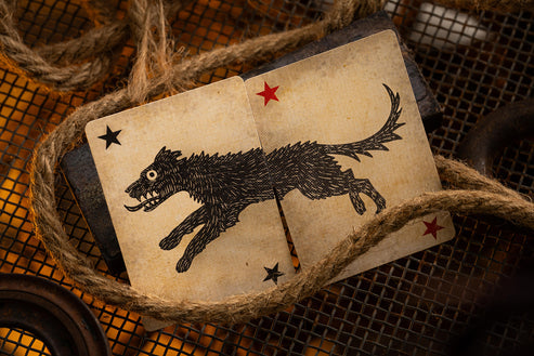 Black Shuck Cryptids Playing Cards by AH Playing cards