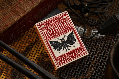 Mothman Cryptids Playing Cards by AH Playing cards