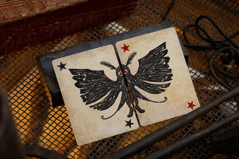 Mothman Cryptids Playing Cards by AH Playing cards
