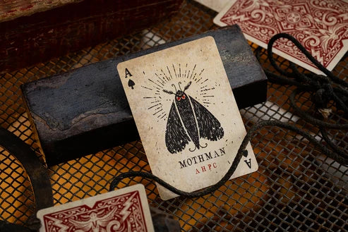Mothman Cryptids Playing Cards by AH Playing cards