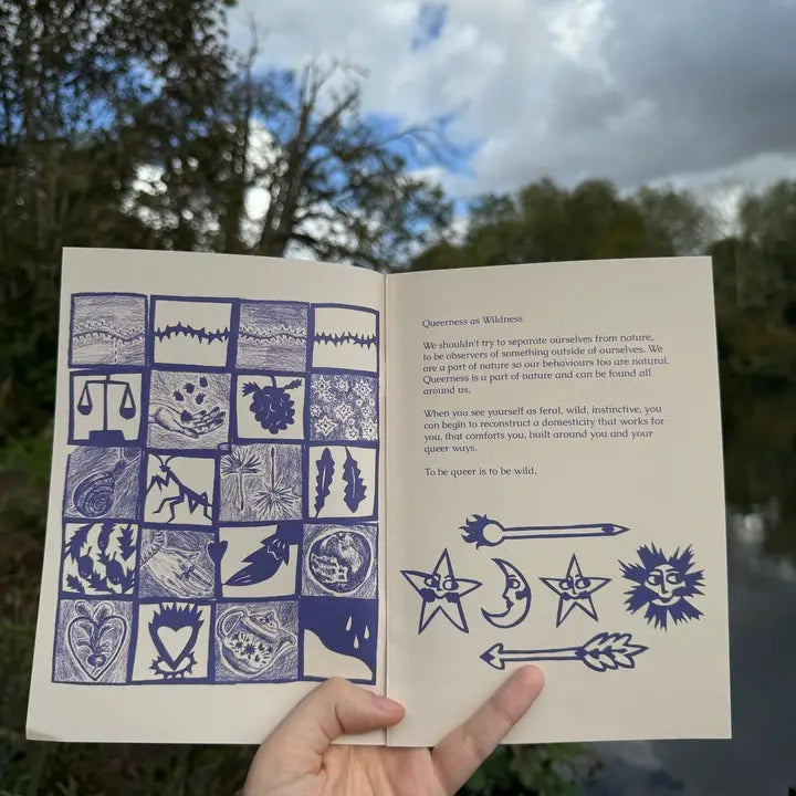 'Queer & Wild' A5 Zine by Tulips & Heather