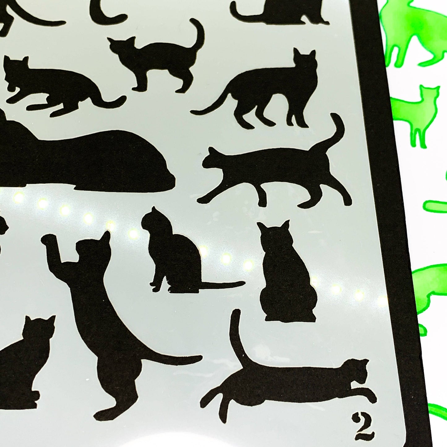 Cats Journal and Arts Crafts Stencil
