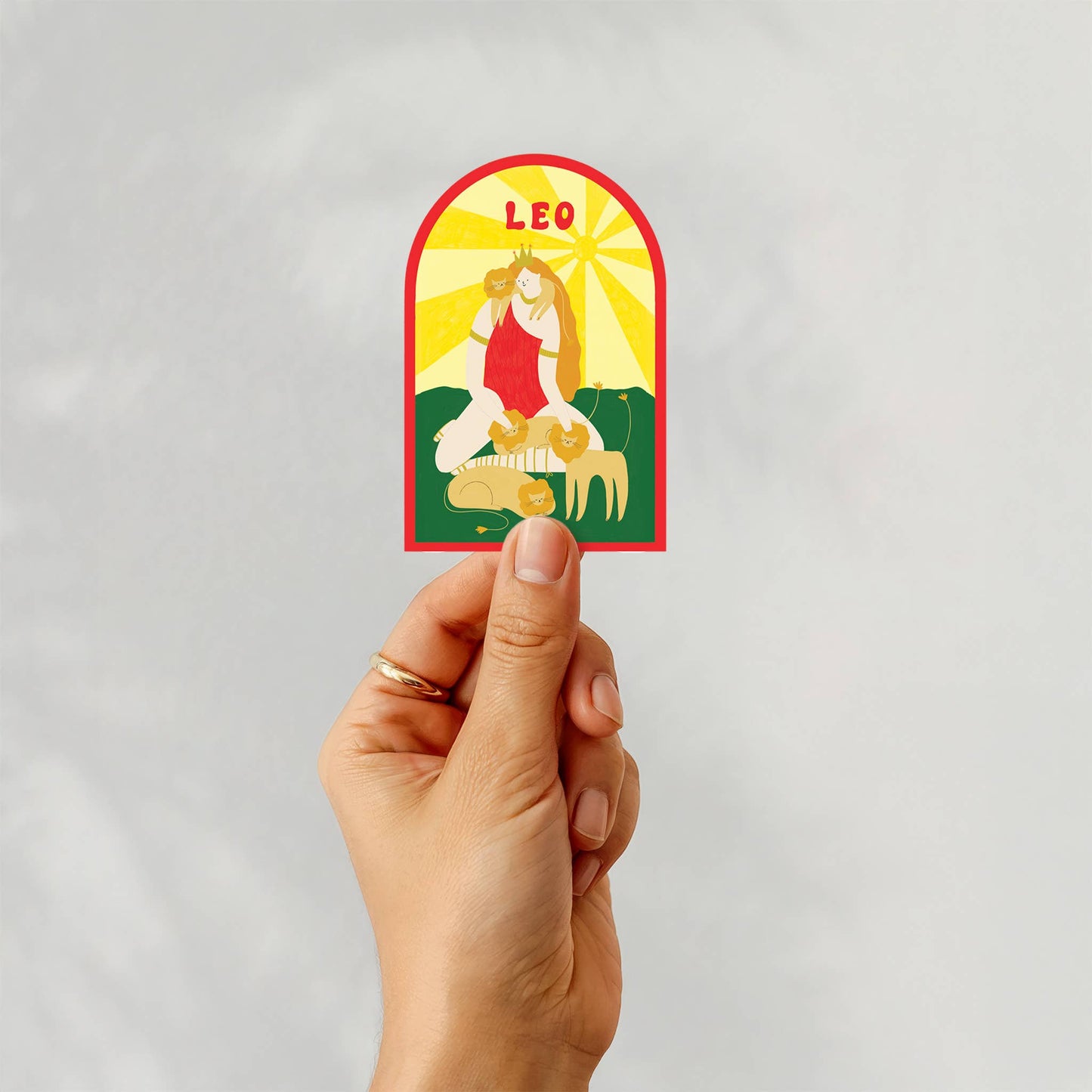 Leo Astrology Sticker