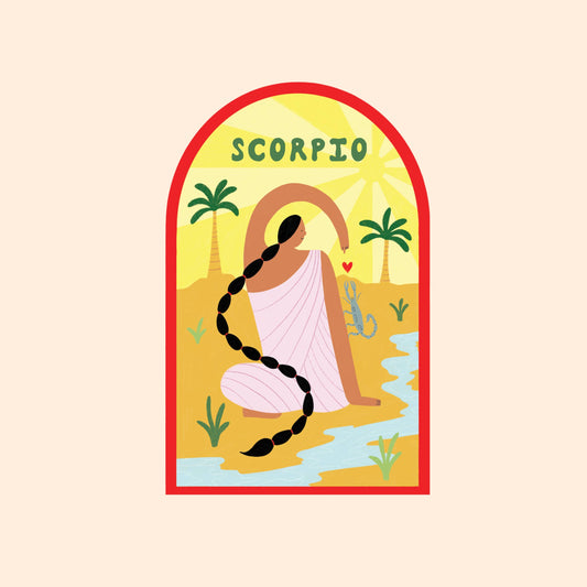 Scorpio Astrology Sticker