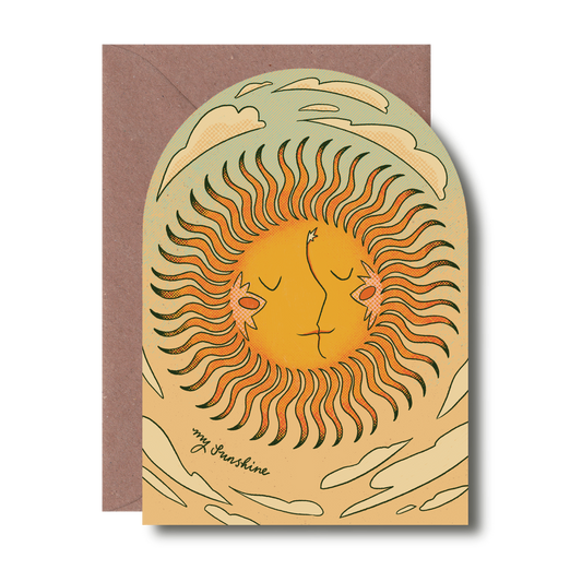 My Sunshine Arch Card by Lione & Shiekh
