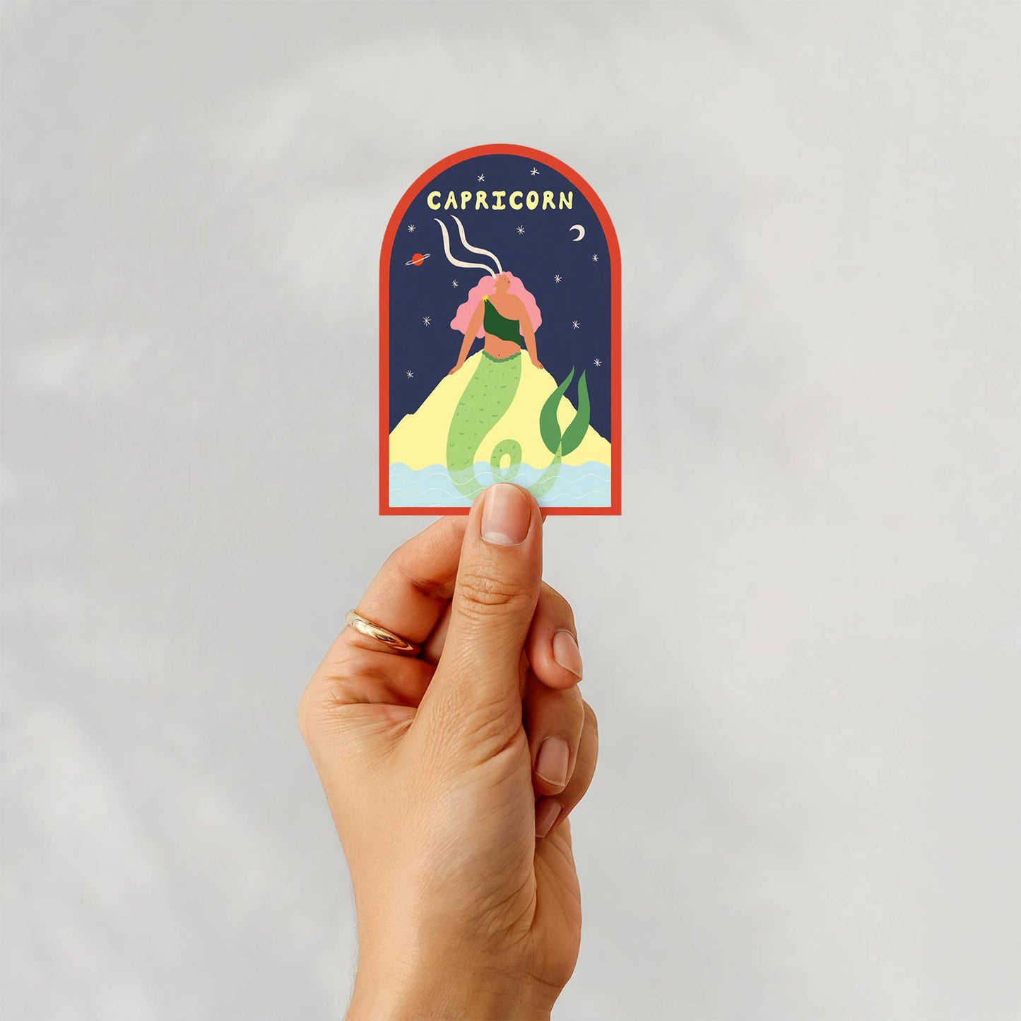 Capricorn Astrology Sticker