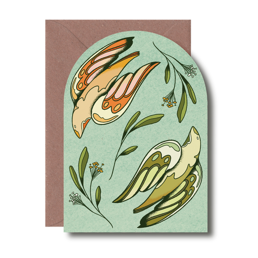 Perfect Pair Arch Card by Lione & Sheikh
