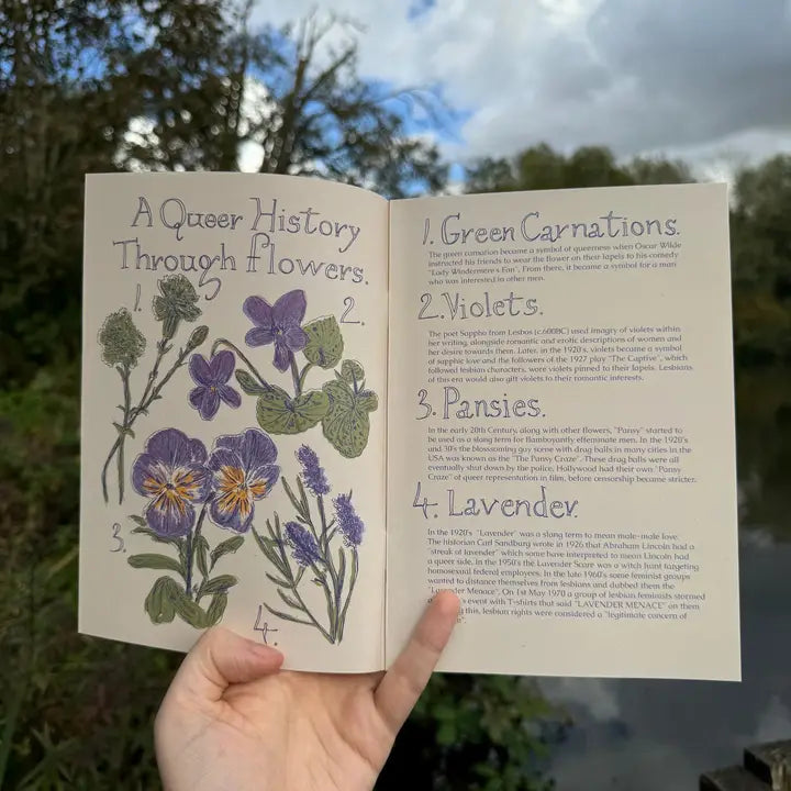 'Queer & Wild' A5 Zine by Tulips & Heather