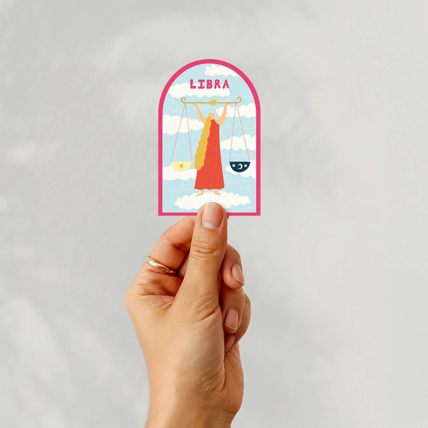 Libra Astrology Sticker